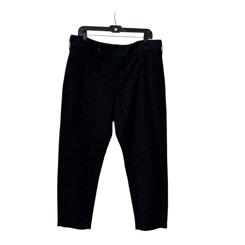 NWT $870 Ann Demeulemeester Men’s Black Jeremiah Panel Trouser Size Large